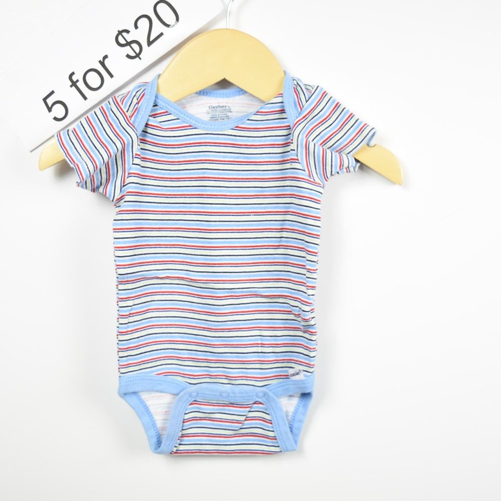 LIKE NEW striped bodysuit